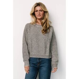 Baltic Born Zadie Striped Sweatshirt NWT $71.00 retail